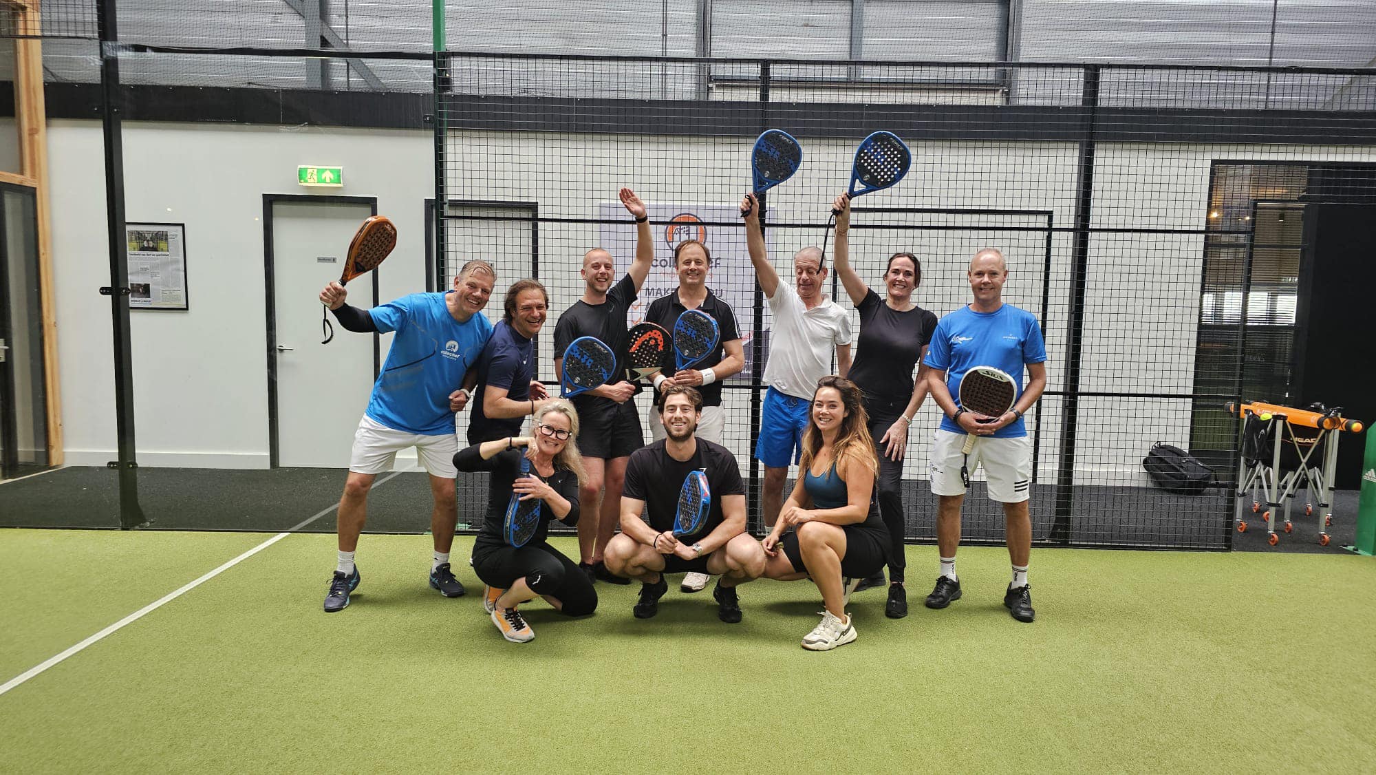 padel clinic organiseren