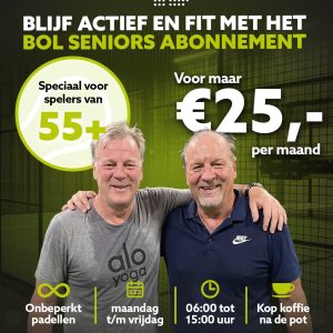 Bol Seniors Abonnement (55+)