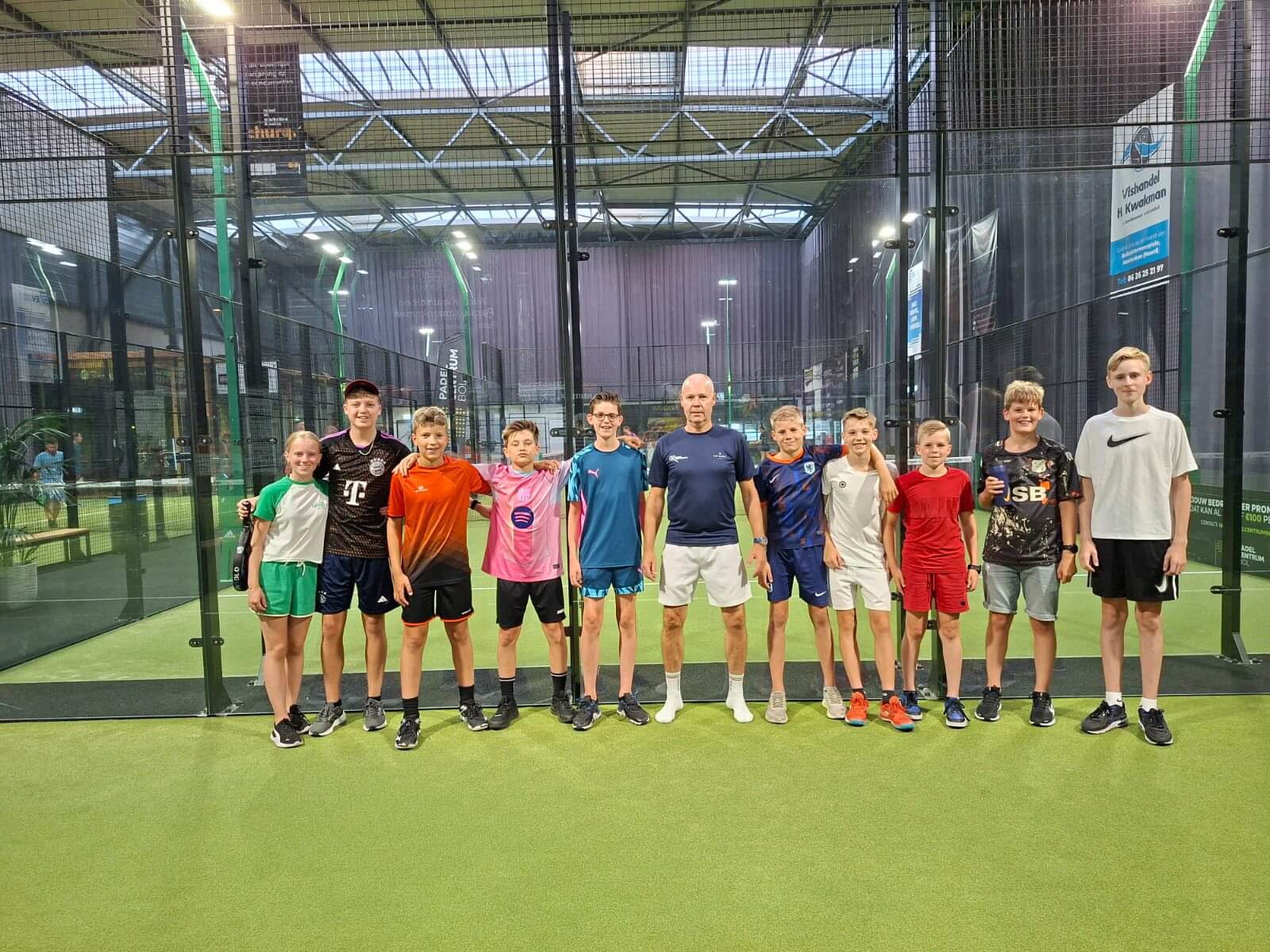 padel kinderen feestje
